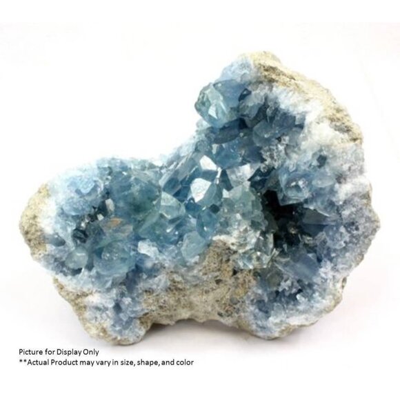Wholesale (5)Natural Celestite Mineral Cluster from Madagascar 2-3" Each